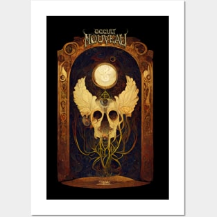 Occult Nouveau - Harbinger of Lunar Dream Visions Posters and Art